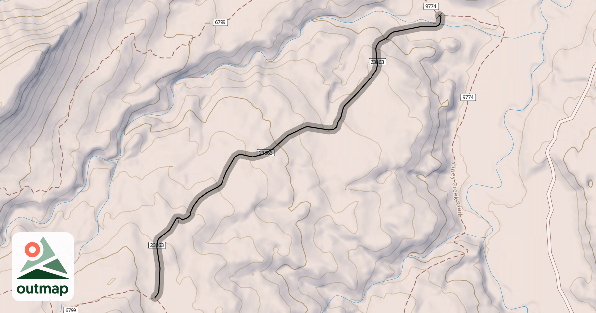 Map of Ewok North Cutoff