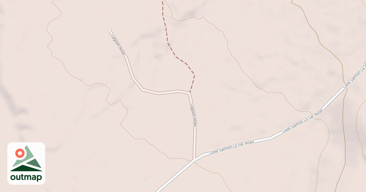 Map of LAGOON ROAD