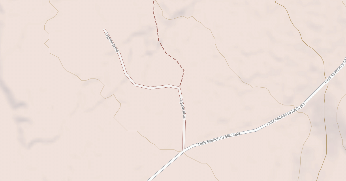 Map preview of LAGOON ROAD