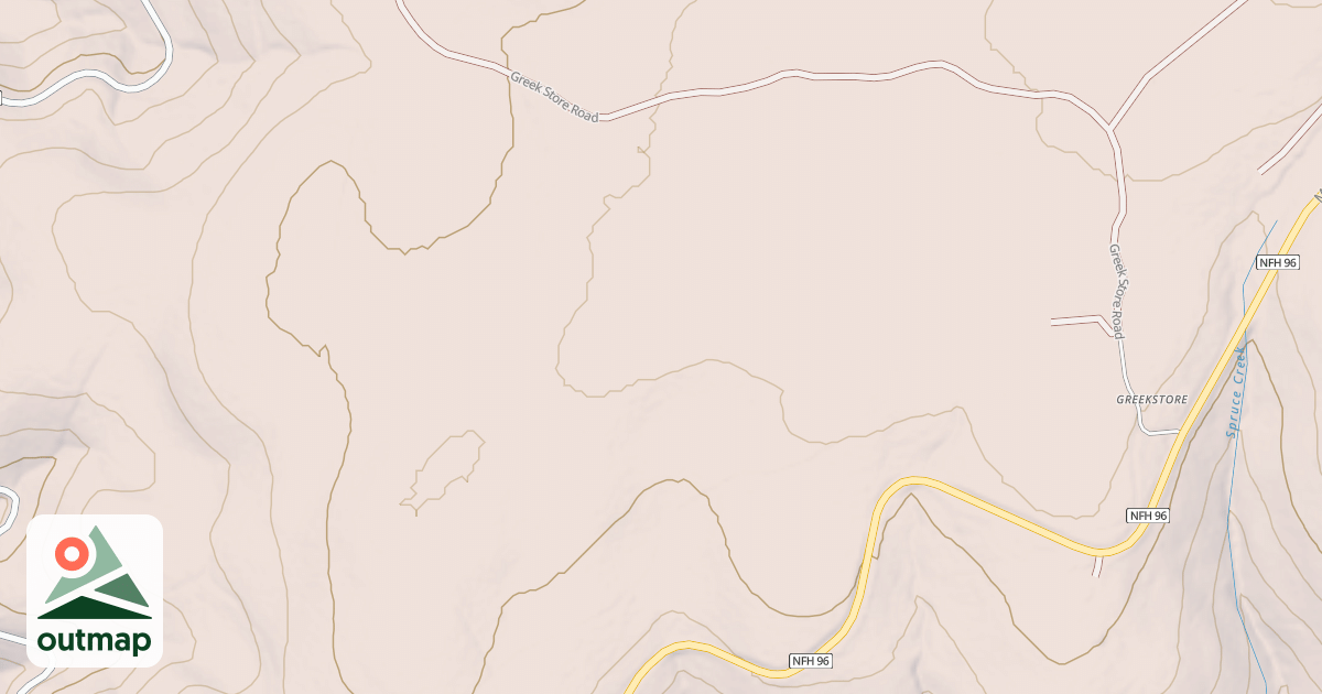 Map of BEAR SPRING
