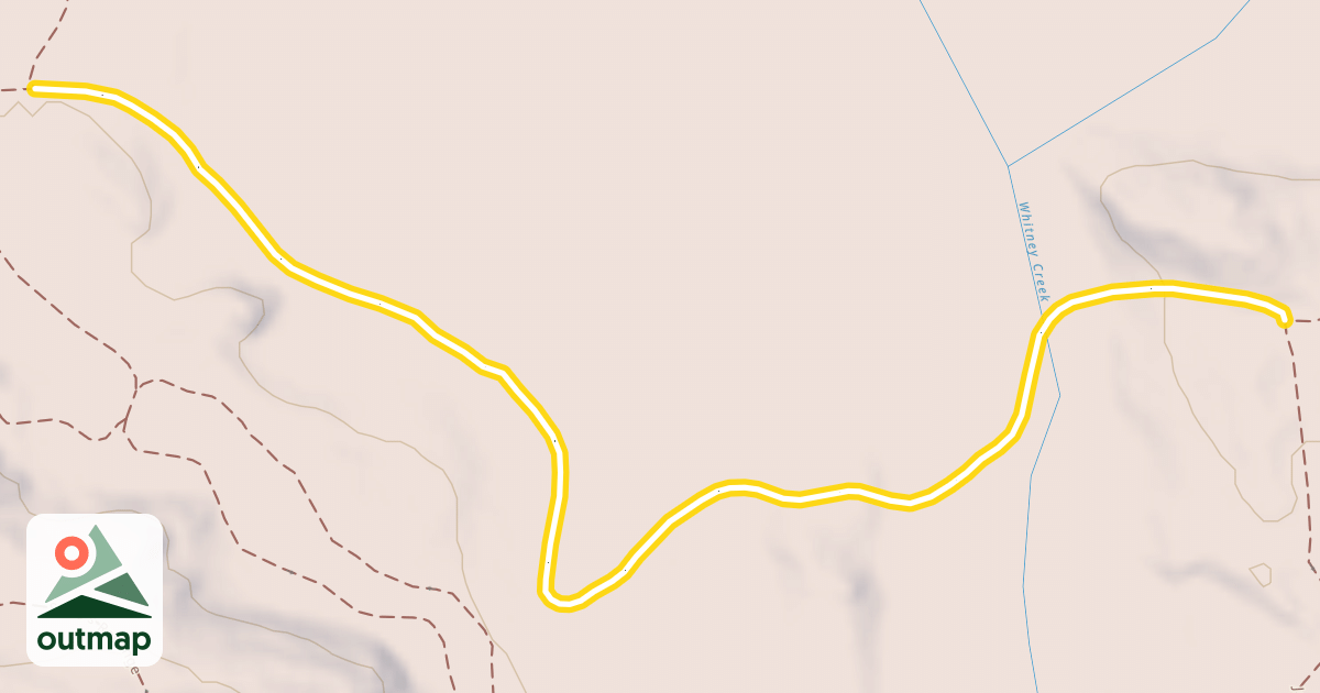 Map of Pine Tree Trail