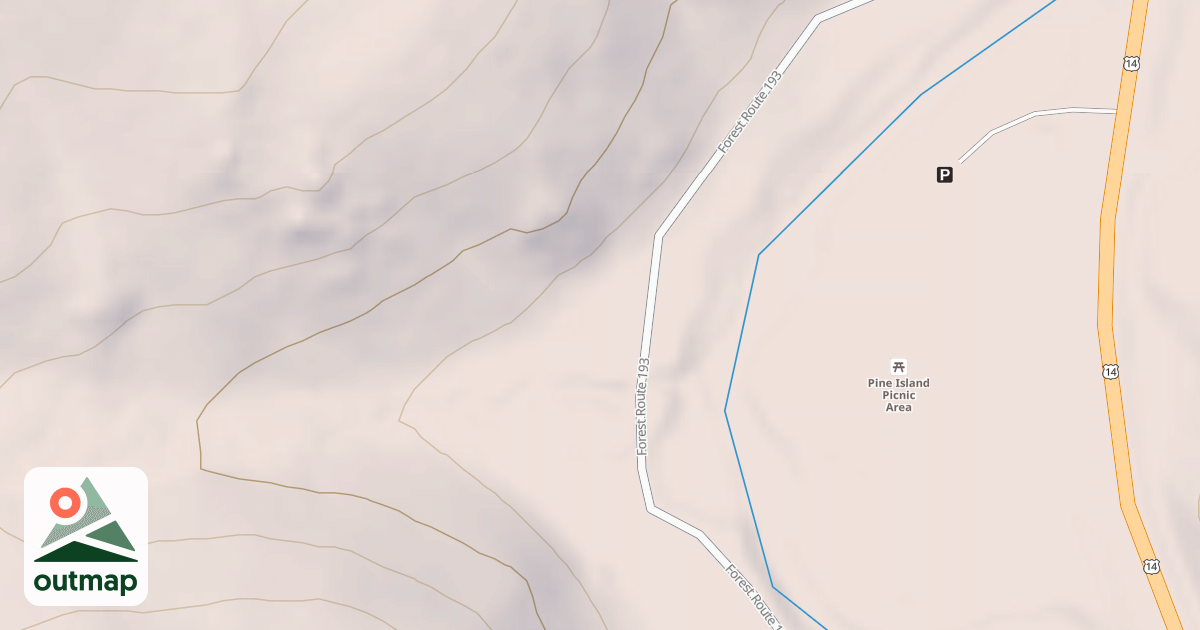 Map of SOUTH TONGUE BLOCK A LOT A