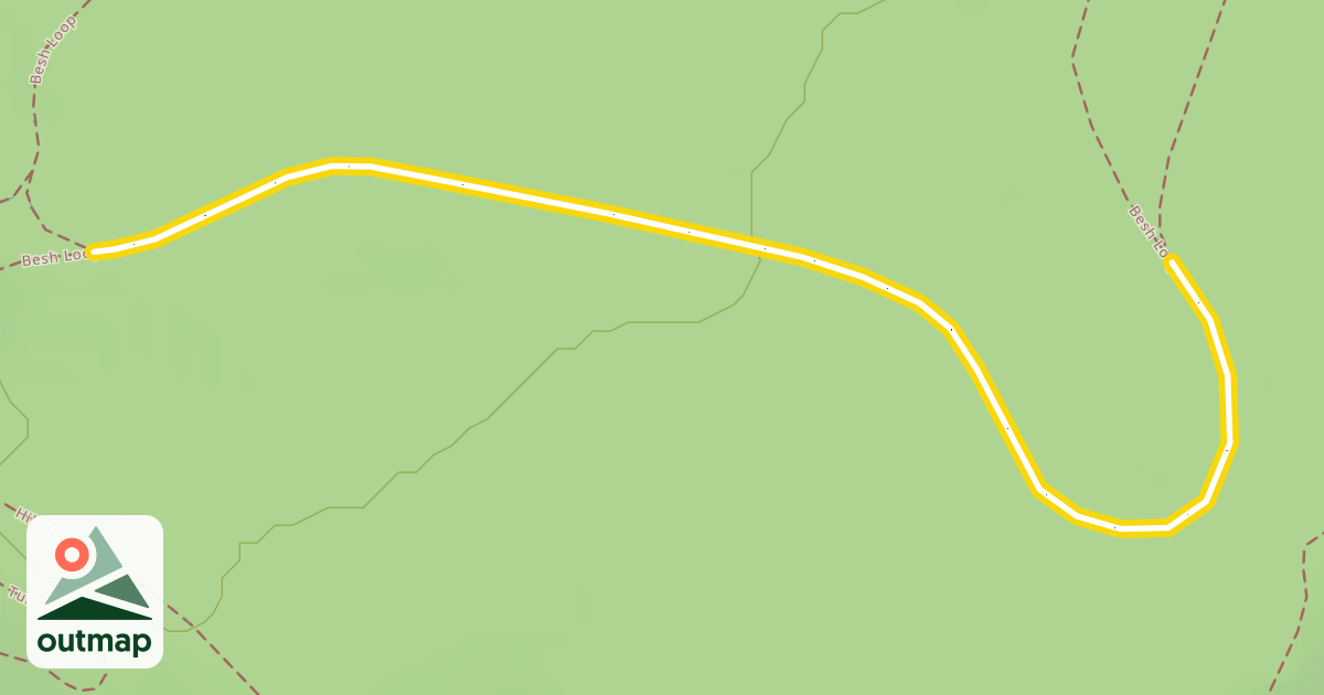 Map of Besh Loop