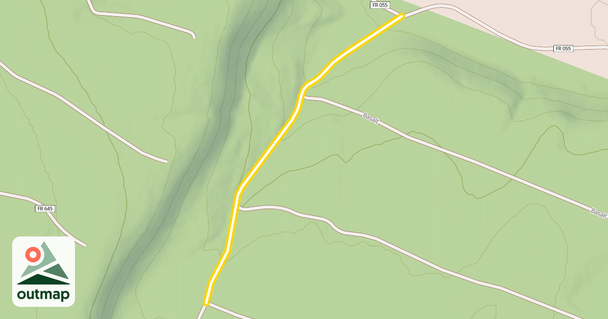 Map of West Draw