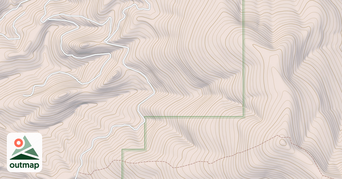 Map of Grandmother Mountain Ohv