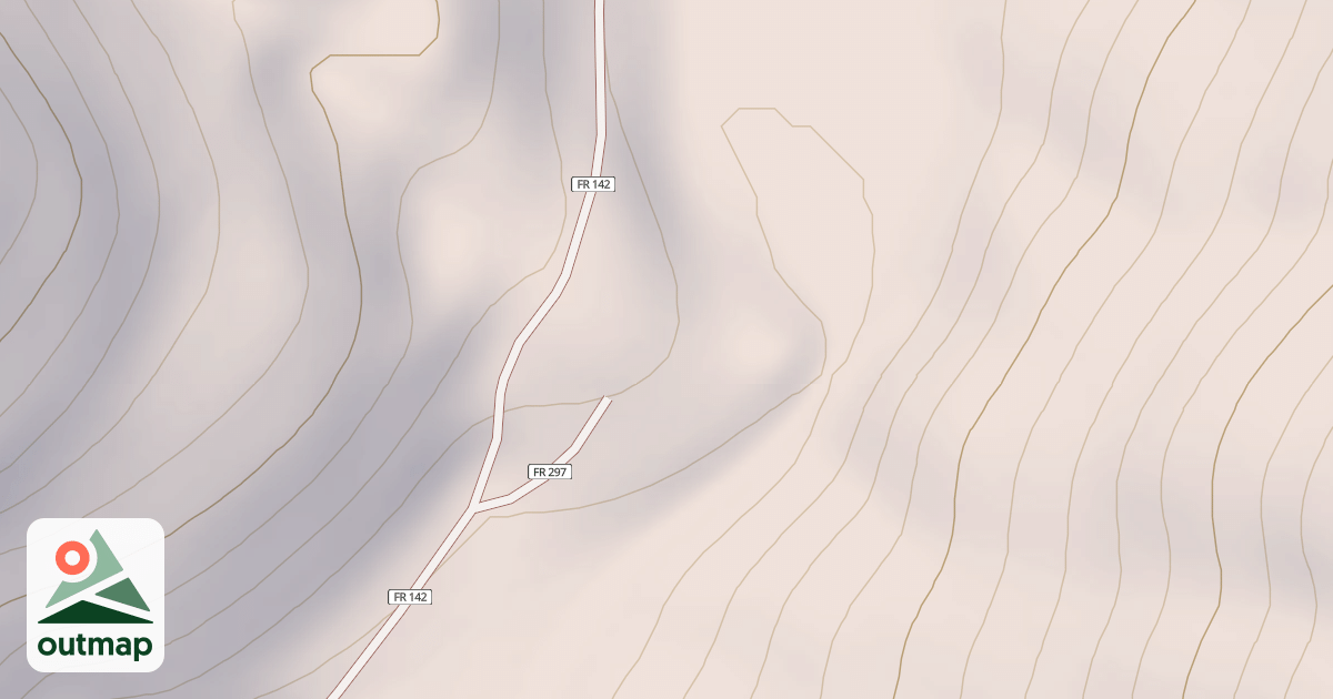 Map of LAKE CR. LAKE