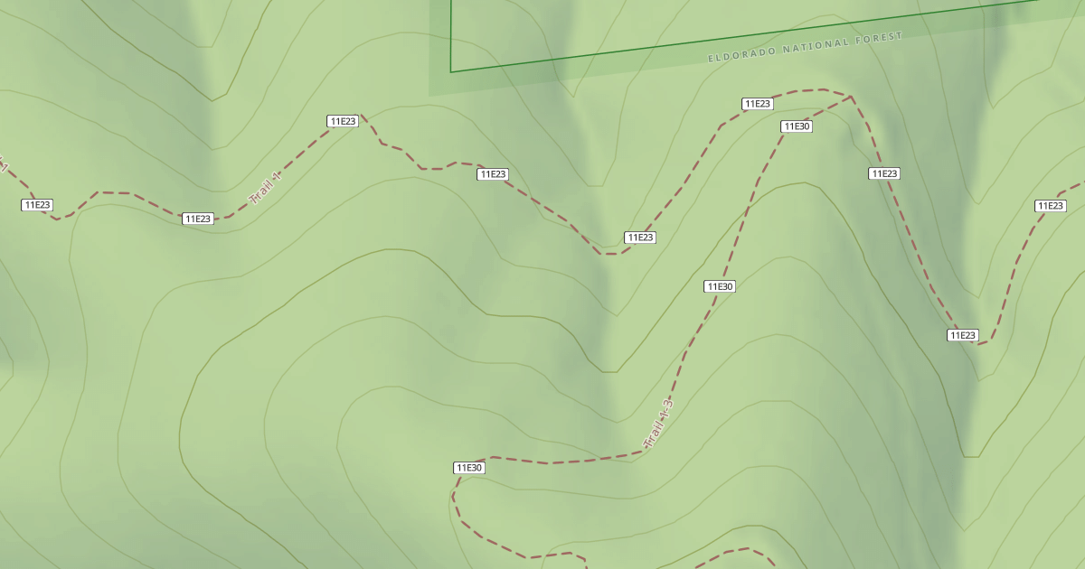 Map preview of Bald Mountain