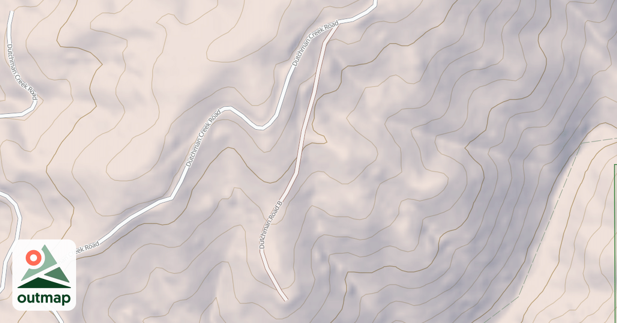 Map of DUTCHMAN B