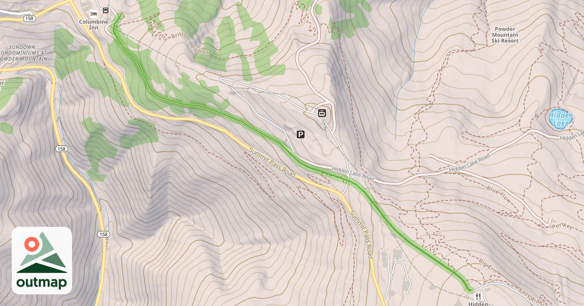 Map of Lodge Trail