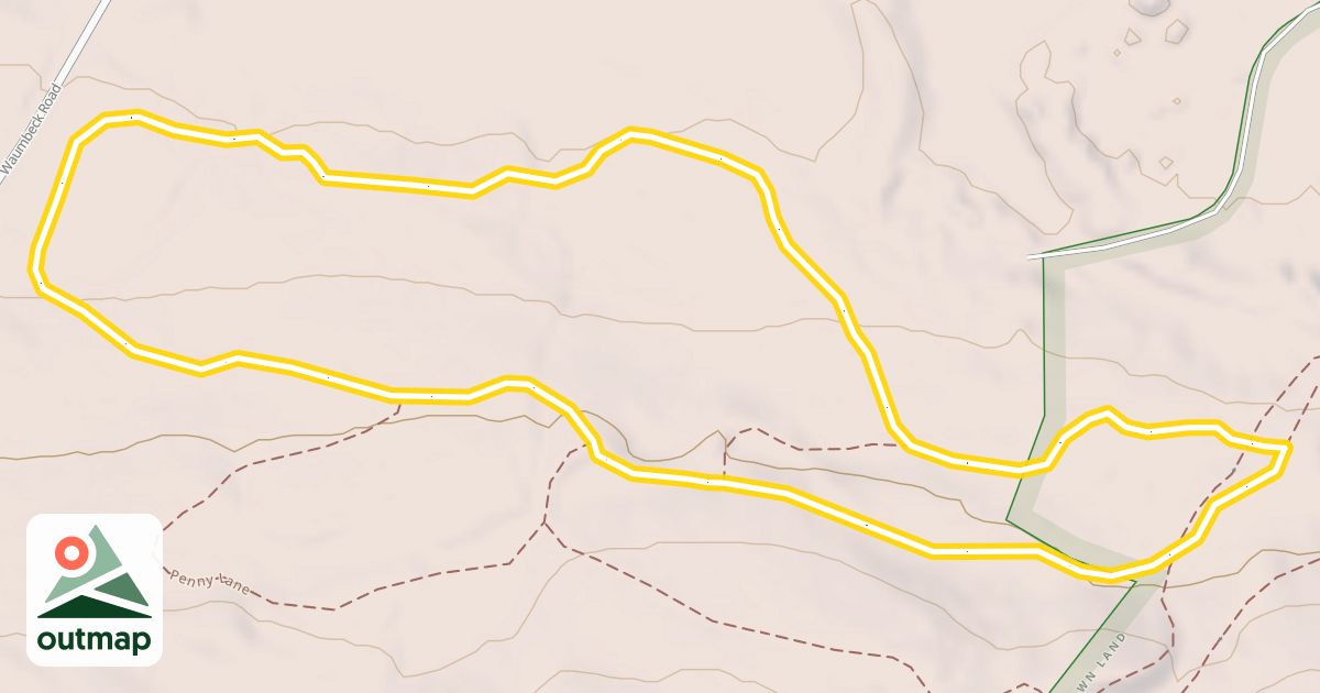 Map of Abenaki Loop