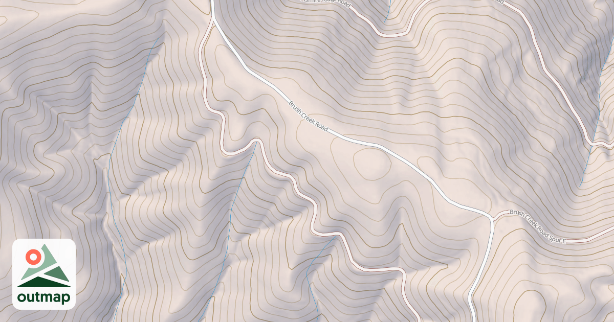 Map of DOG CR MTN