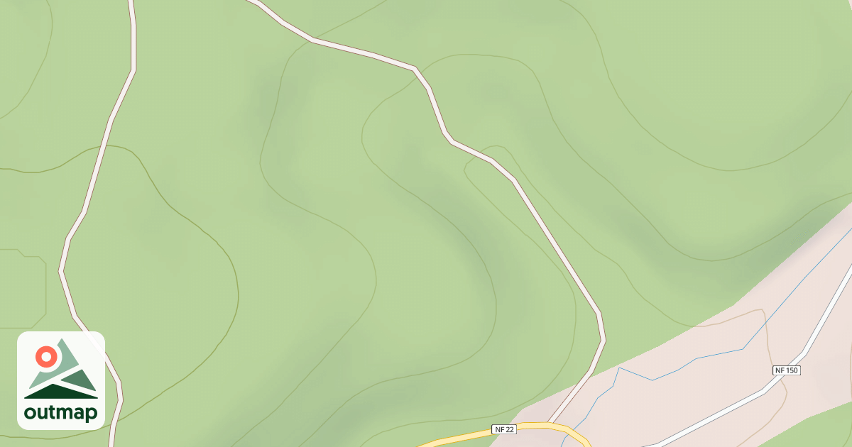 Map of USFS Motor Vehicle Use Map Roads {BDABE0E8-CC37-4CDC-AB61-FB4A02352E1C}