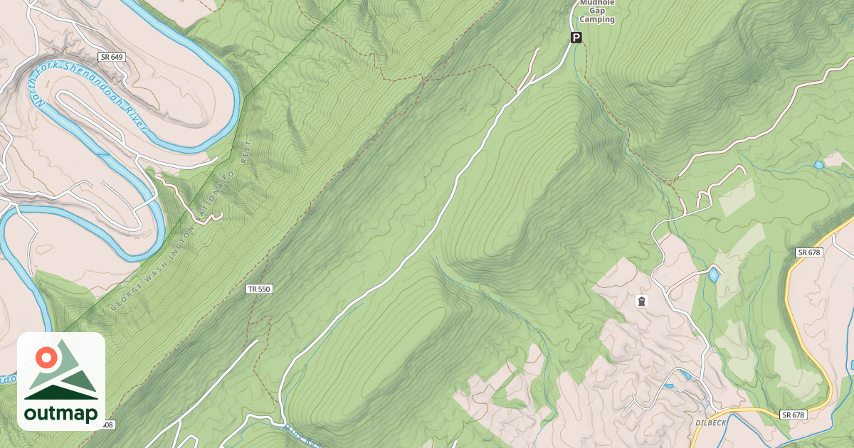 Map of STRASBURG RESERVOIR