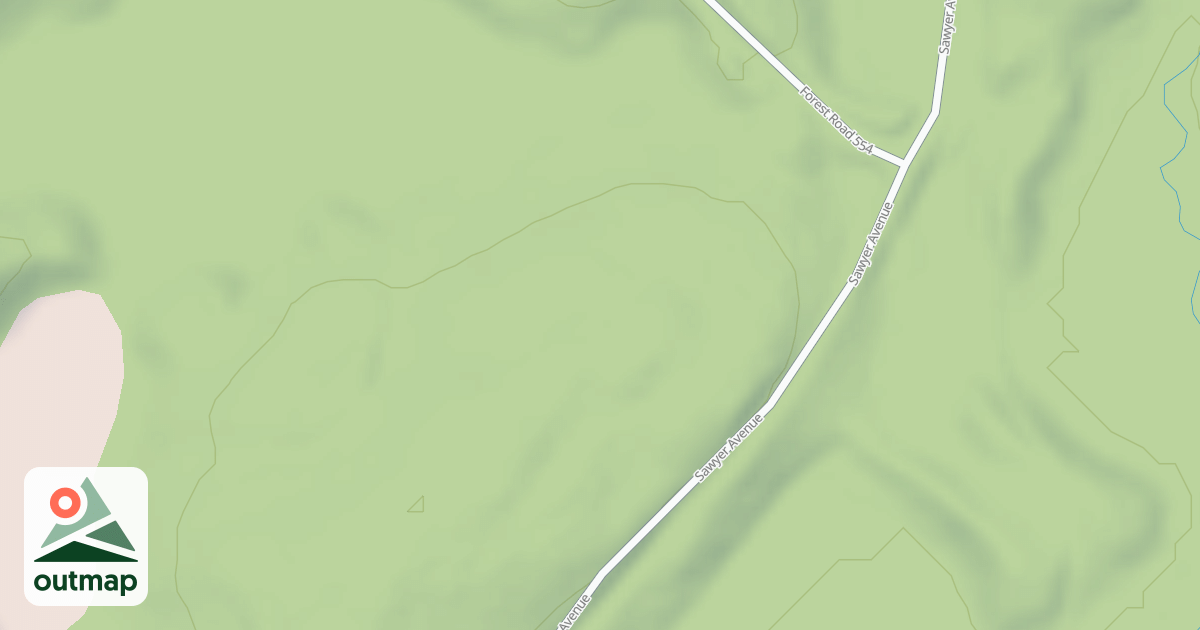 Map of FR 554D