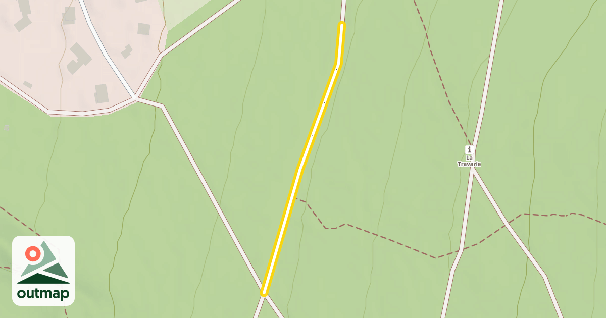 Map of Chaubouret Noir