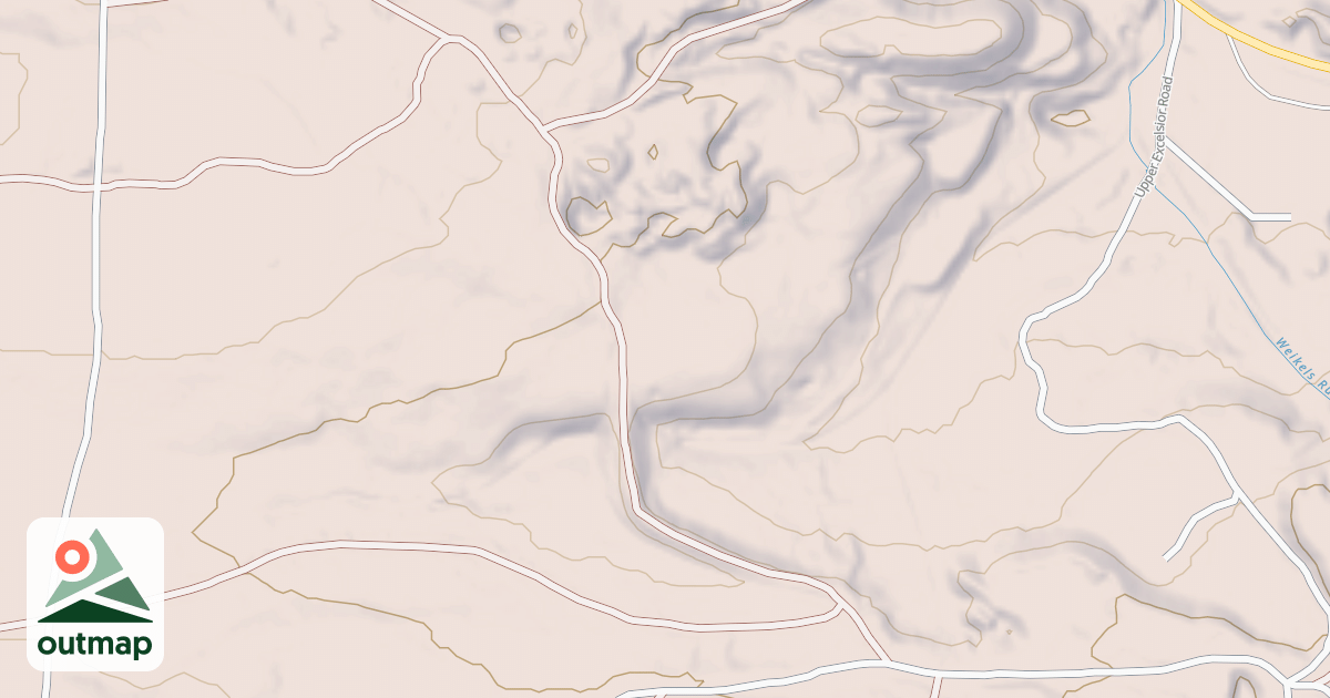 Map of Anthracite Outdoor Adventure Area Trails