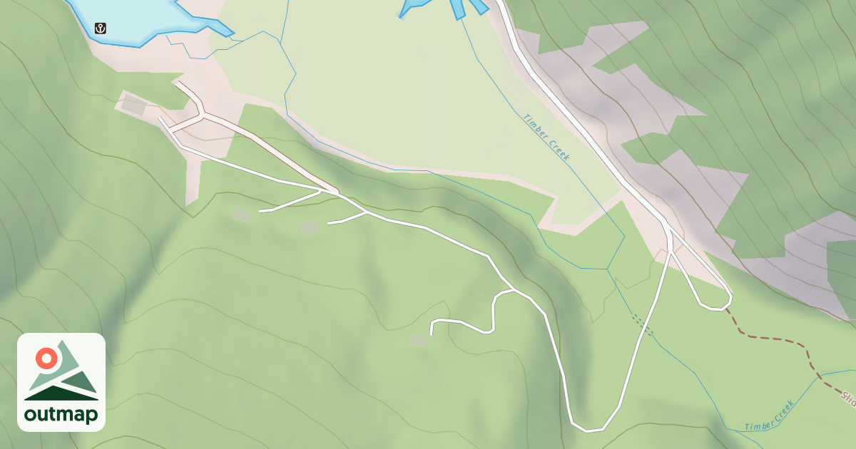 Map of COTTONWOOD LAKE REC. RES.