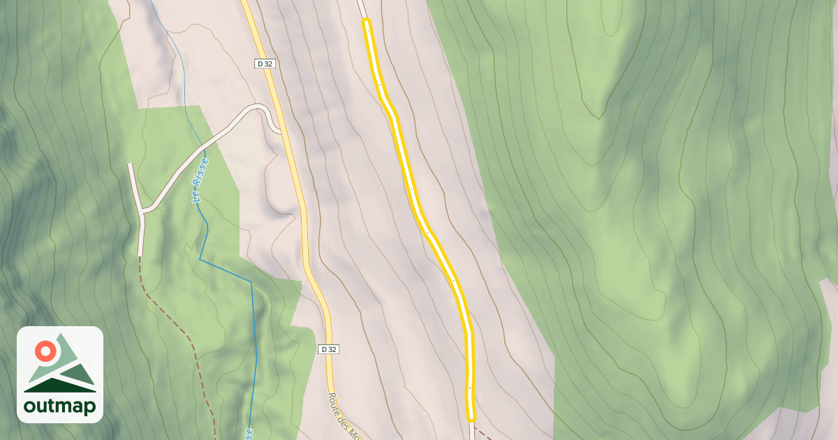 Map of Chemin Sous les Lanches