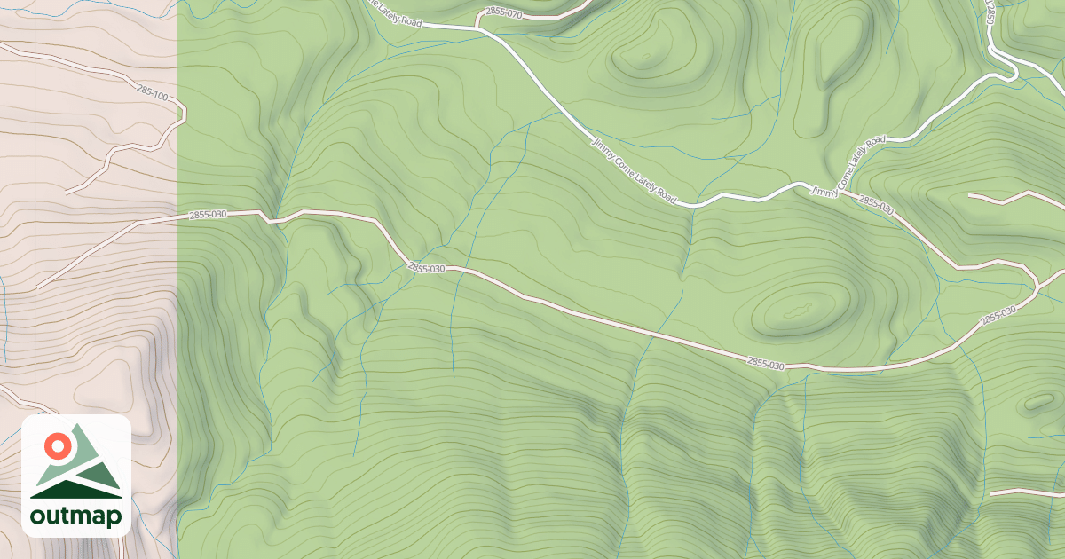 Map of USFS National Forest System Roads {B837CFBF-EC0C-4E7A-9194-96B71C5AA4B4}