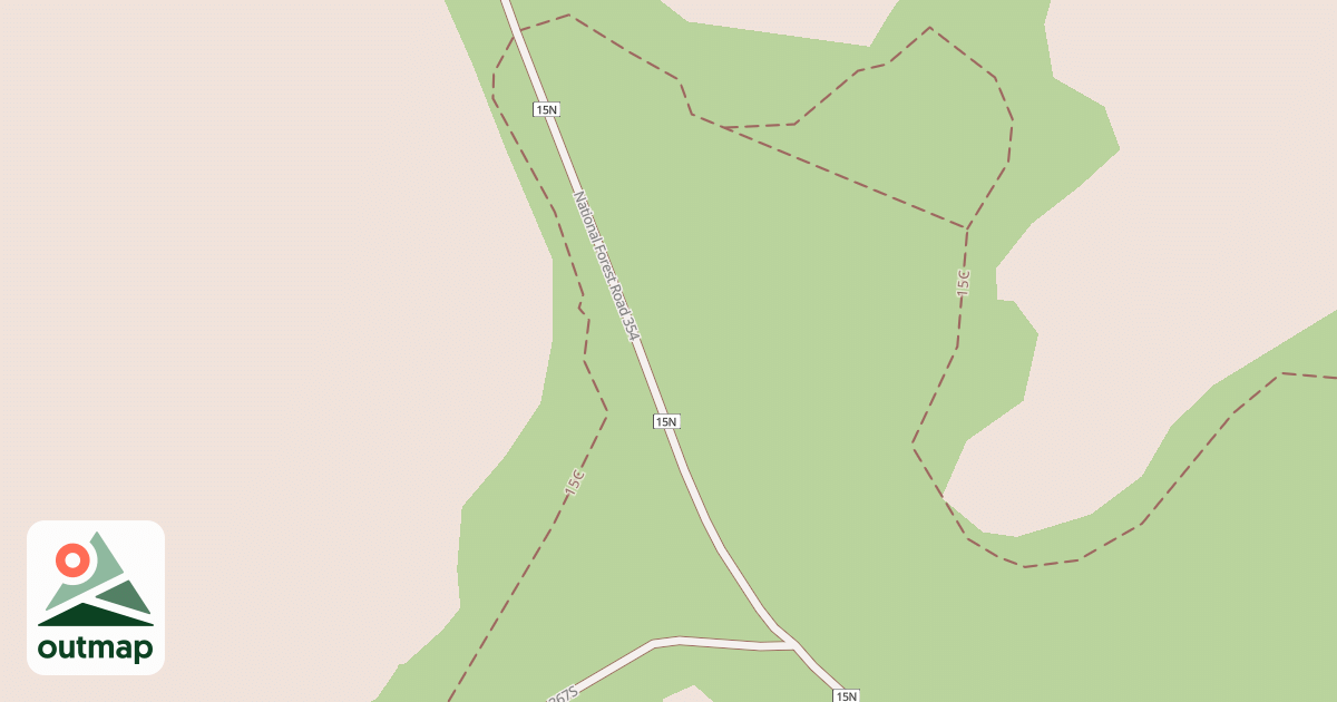 Map of 15n