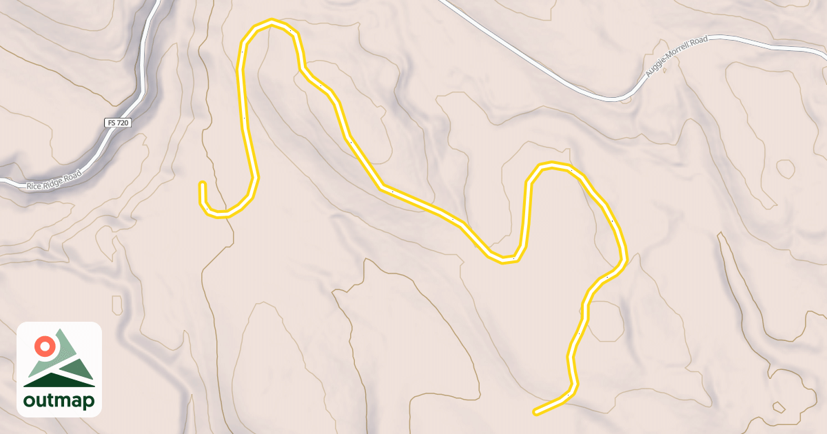 Map of Larch Knob