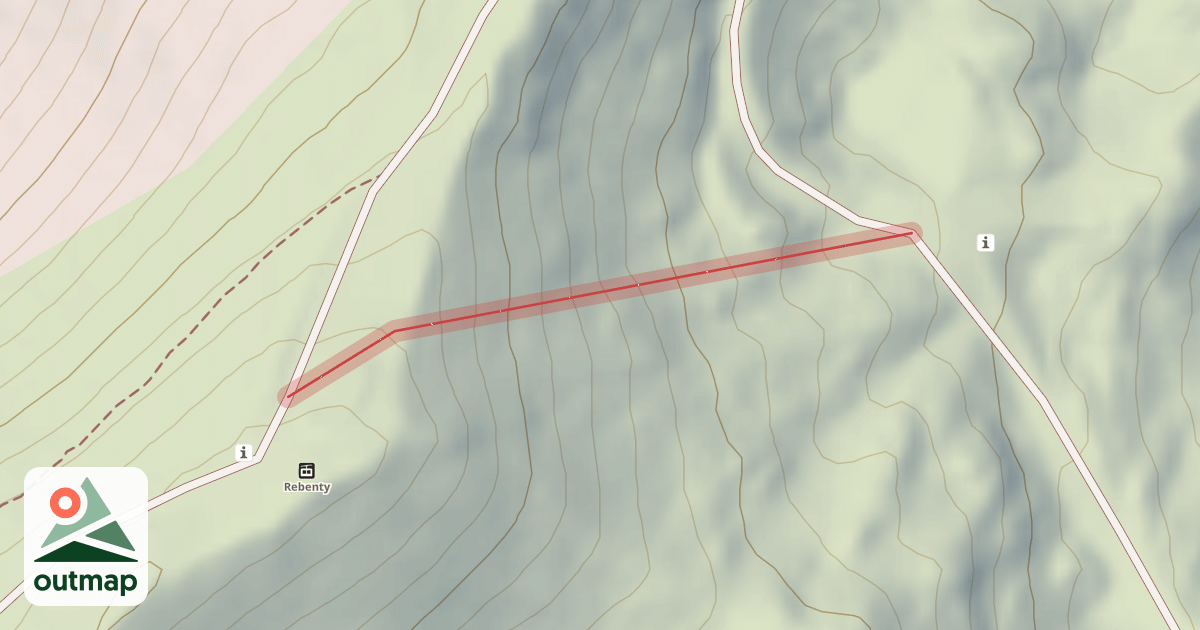 Map of Le Mur