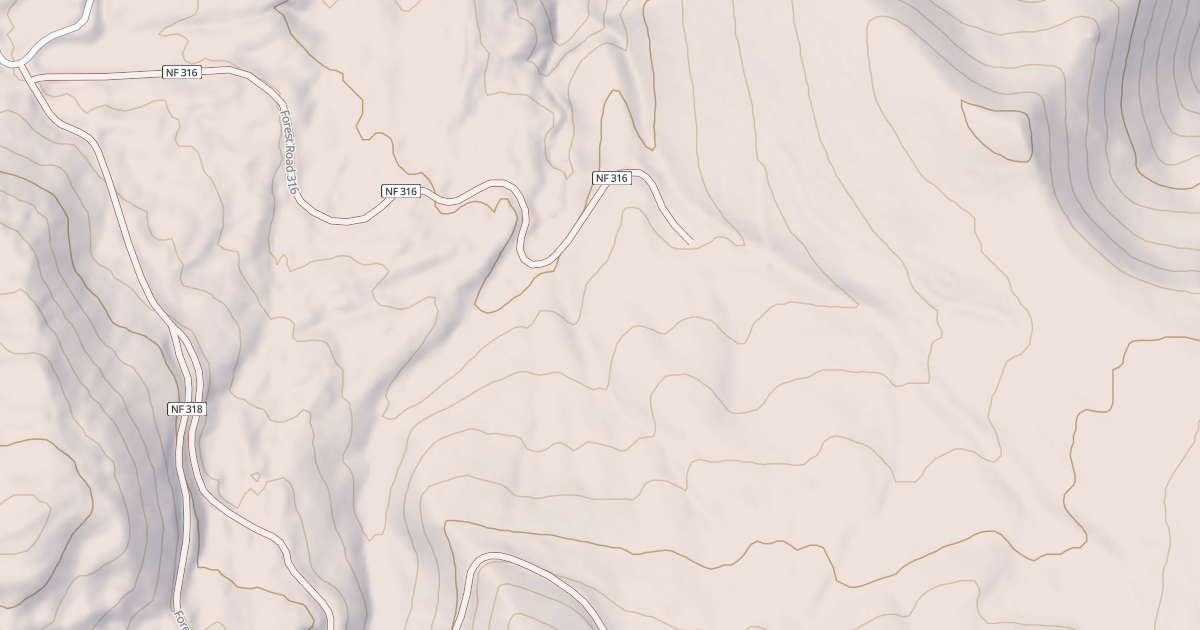 Map preview of LOWER SOUTH FORK