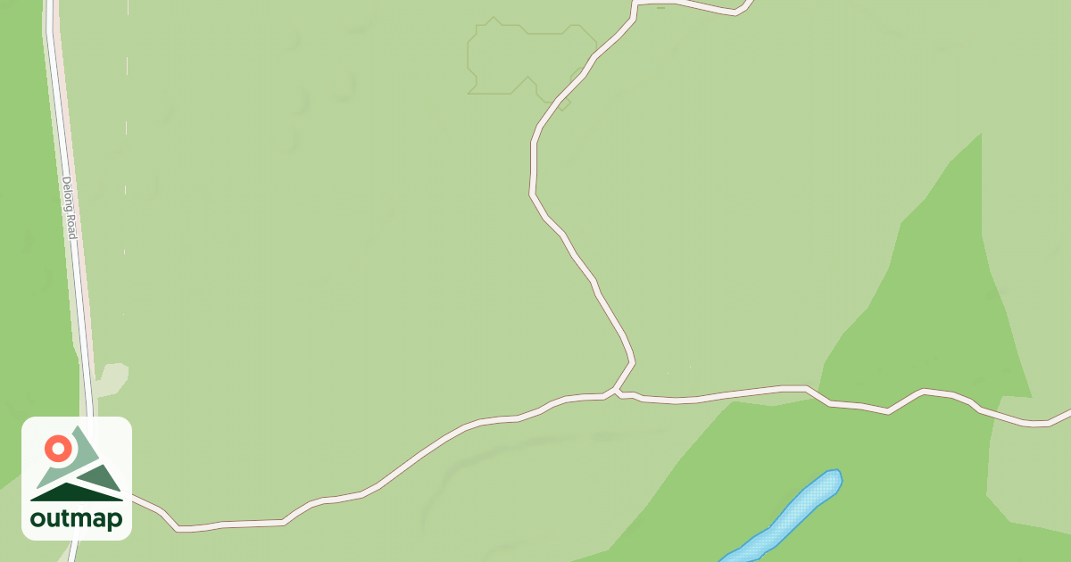 Map of Delong Camp Rd.
