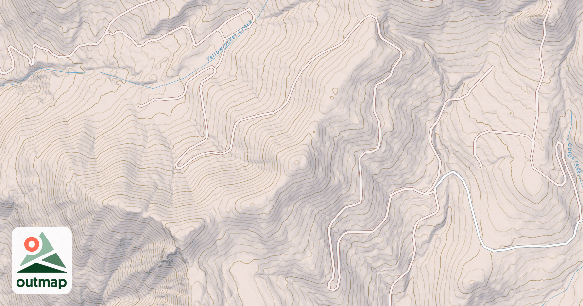 Map of BLACK PINE BASIN