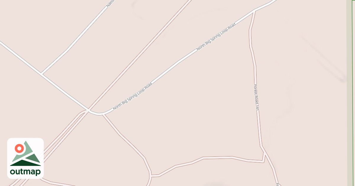 Map of BIG SPRINGS SH 2