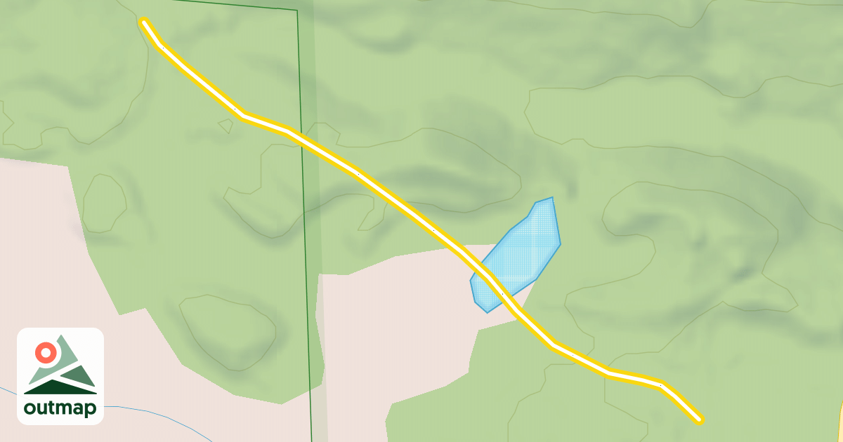 Map of Ox Cart Trail
