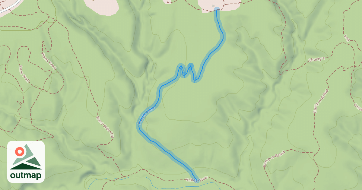 Map of Prairie Lane