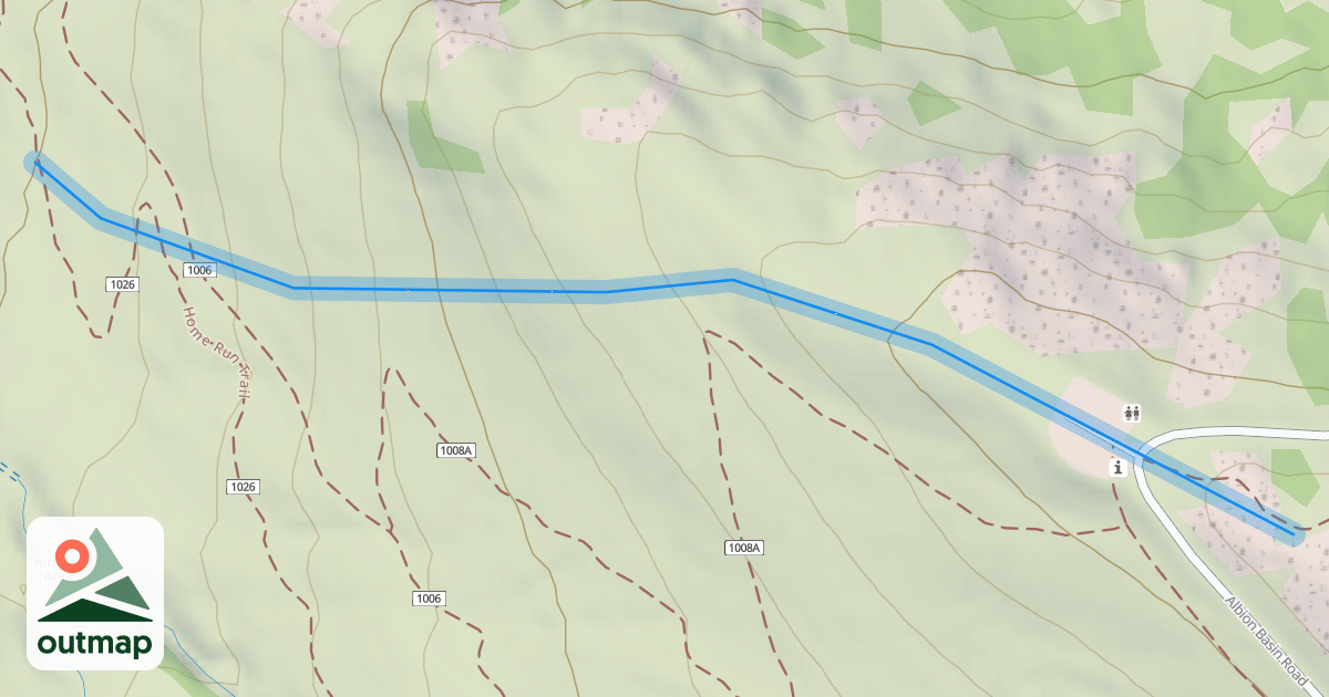 Map of Race Hill