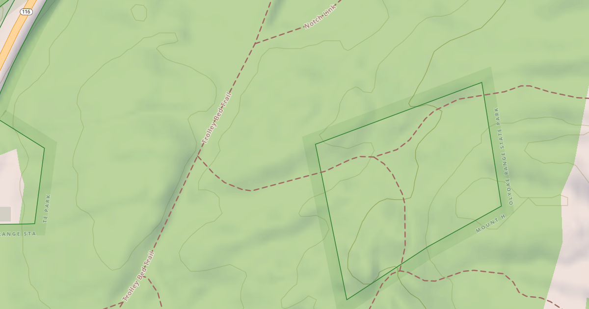 Map preview of Roller Coaster Trail