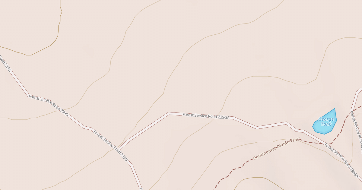 Map preview of USFS National Forest System Roads {0F6CF3FD-8A6A-4354-BB73-1201A6BAED65}