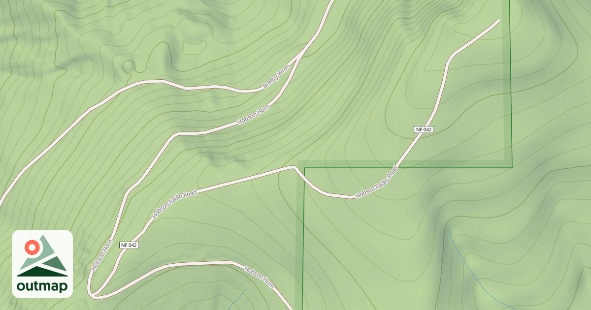 Map of HOBSON RADIO