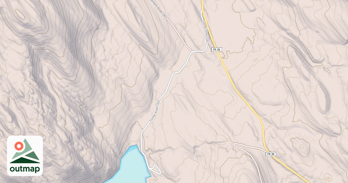 Map of ABBOT BAY