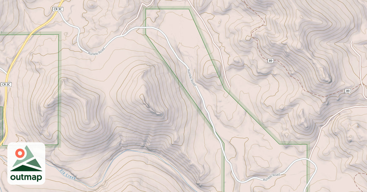 Map of CRYSTAL CAVE
