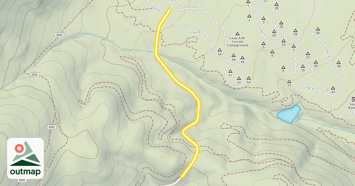 Map of Tintic Road