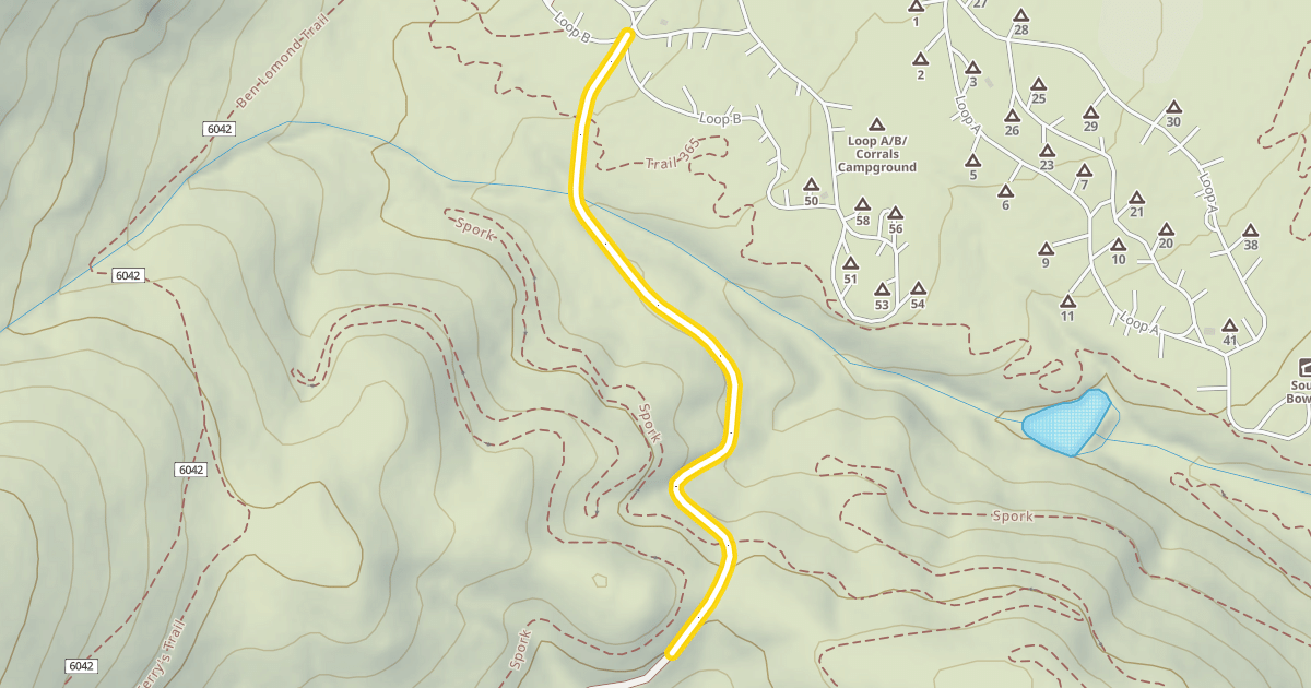 Map preview of Tintic Road