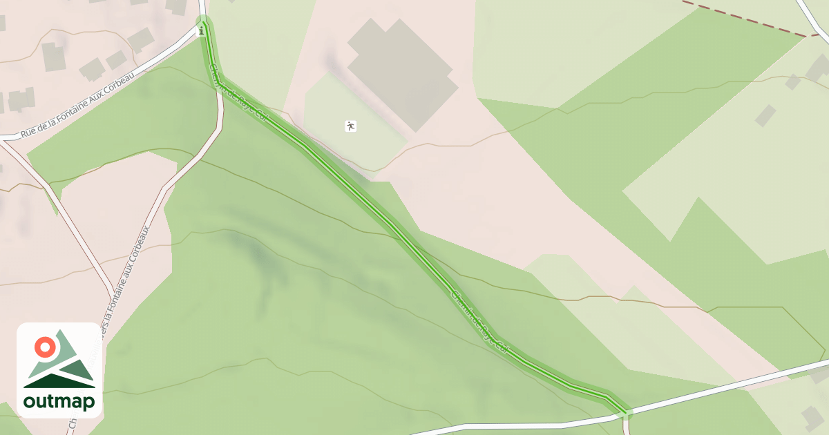 Map of Chemin de Raye Cul