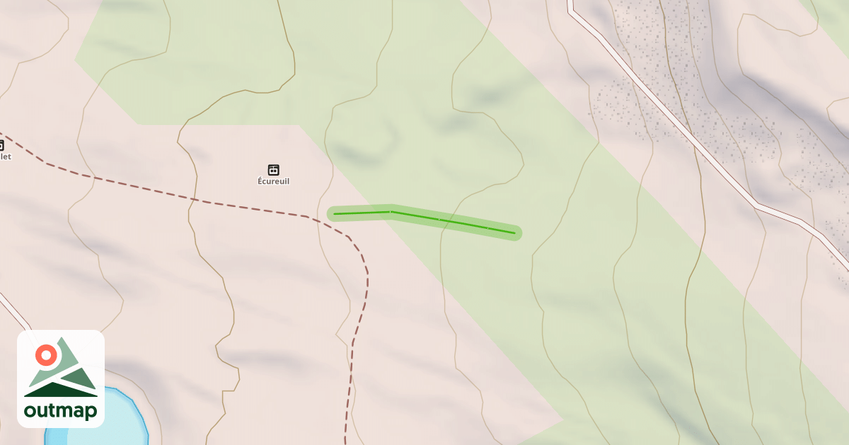Map of La Chambasse