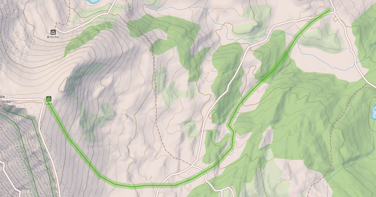 Map preview of Vallon du Loup
