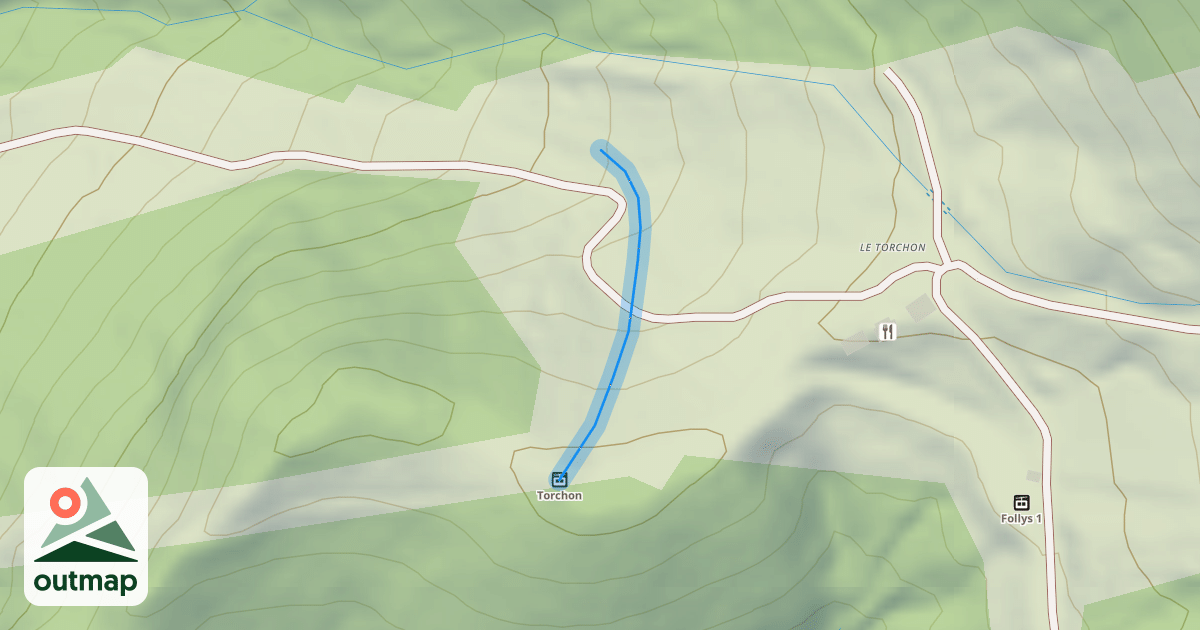 Map of Le Châl