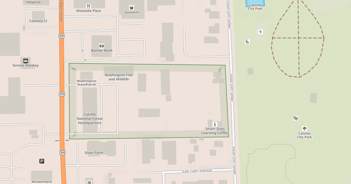 Map preview of SO ADMIN SITE
