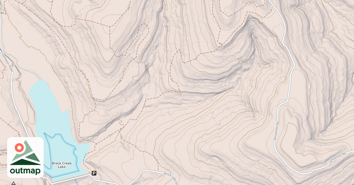 Map of BROCK CREEK #51