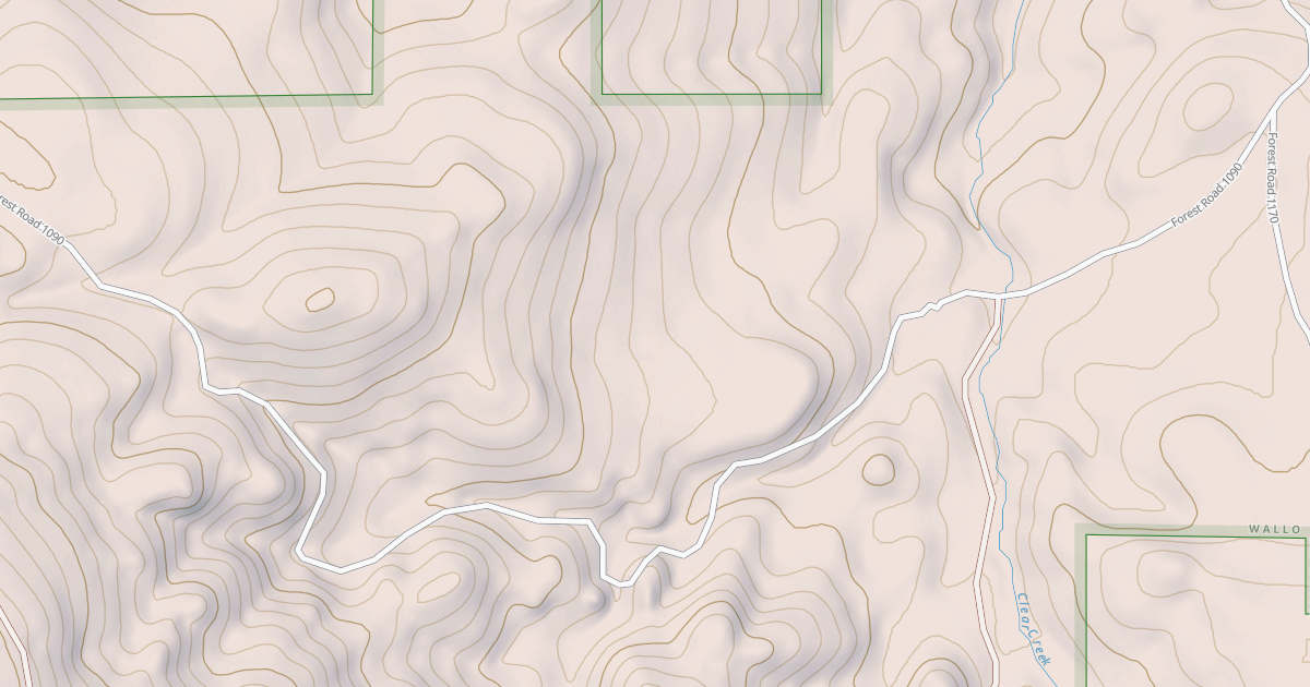 Map preview of USFS National Forest System Roads {9D5CA3E6-FA80-410F-9126-F3BC5E9D6080}