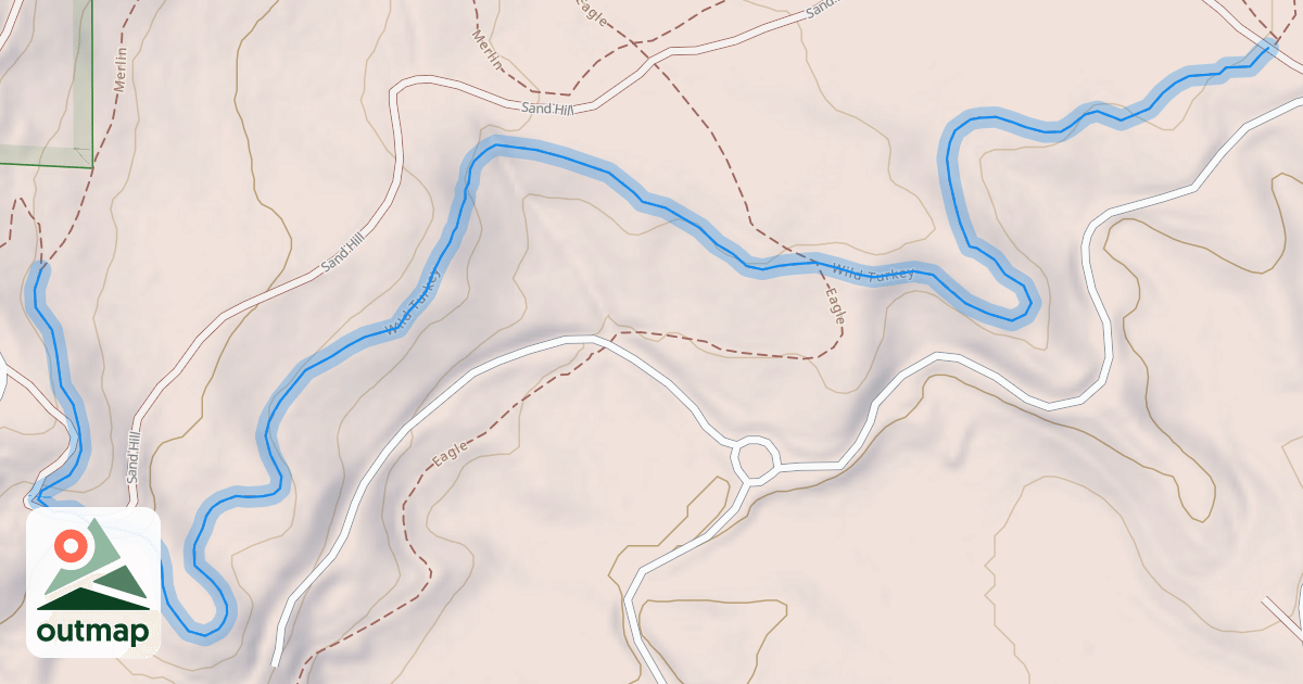 Map of Wild Turkey