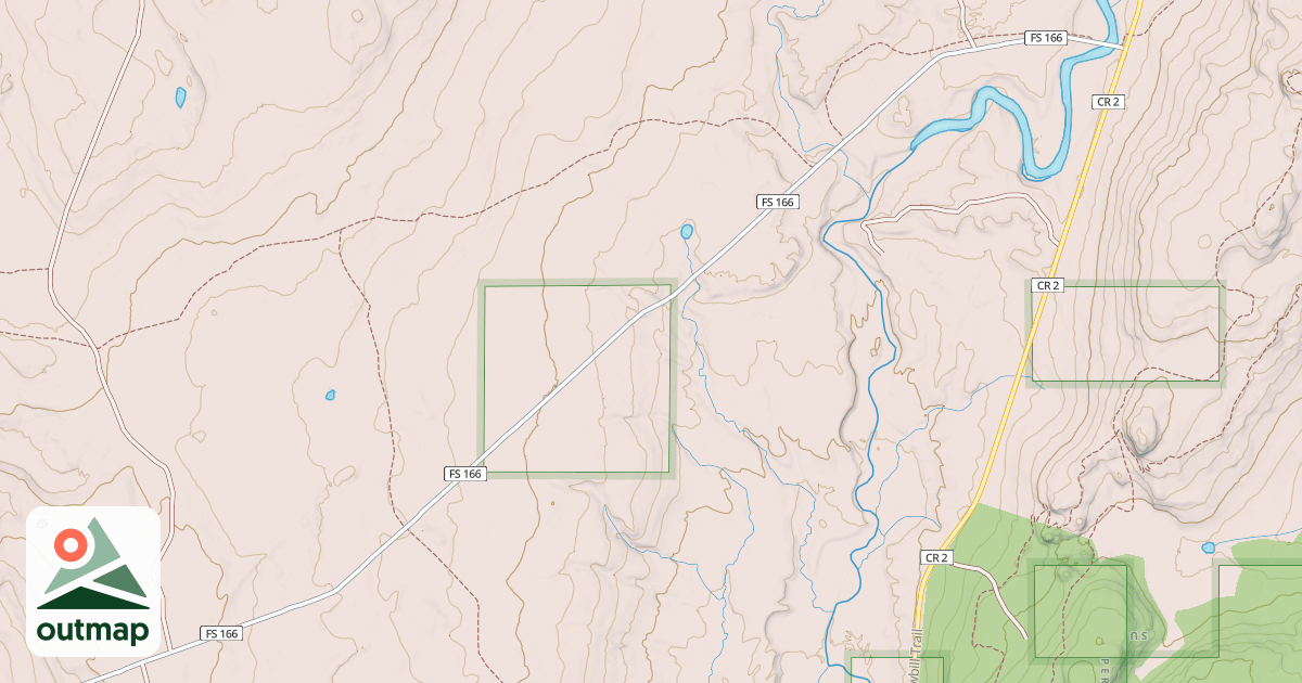 Map of CROSS RIVER 600