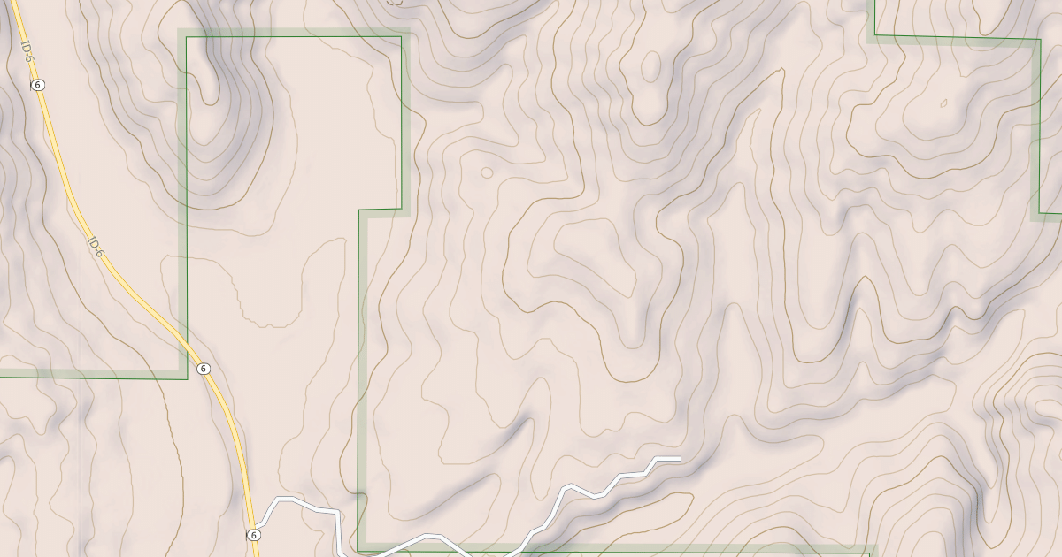 Map preview of LOWER EAST FORK MEADOW
